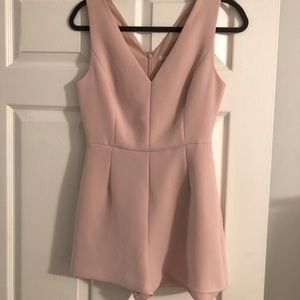 BCBG light pink mini romper